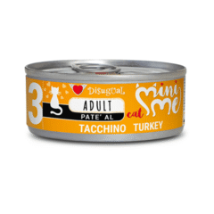 comida húmeda para gatos adultos Disugual Mini-Me PAVO gato adulto 85 g