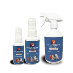 limpieza y desinfección para piel de mascotas hypoclorine skin care hidrogel