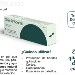 FOLLETO EXPLICATIVO SKINNIA WOUNDS APÓSITO CICATRIZANTE