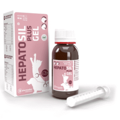 jarabe protector hepático para perros y gatos Hepatosil Plus GEL 50 ml
