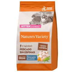 pienso para gatitos de pescado blanco Healthy Grains kitten pescado Nature´s Variety gatitos