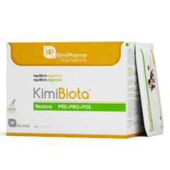 probióticos, prebióticos, posbióticos perros gatos KimiBiota 360 comprimidos