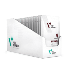 alimentación húmeda gatos insuficiencia hepática vetexpert hepatic cat pouch 12x100 g