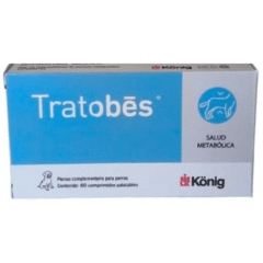 control de obesidad en perros Tratobes control peso perros 60 comprimidos