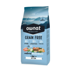 pienso sin cereales para gatitos Ownat GF prime kitten 3 kg