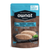 pouch ownat para gatos adultos Ownat Wetline salmón arenque comida húmeda gatos adultos pouches 85 g