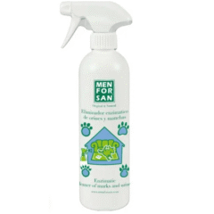 Spray elimina olores de Menforsan Eliminador enzimático orín y manchas Menforsan 500 ml