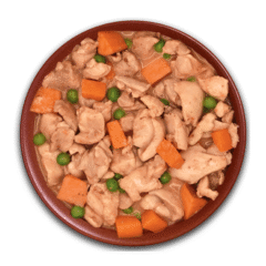 comida natural para perros Alpha Spirit realfood estofado de pollo