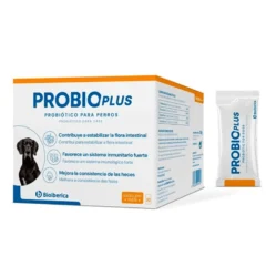 Probio Plus perros probióticos prebióticos y postbióticos 30 sobres de 1 g