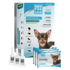 pipetas antiparasitarias menforsan para perros de hasta 4 kg