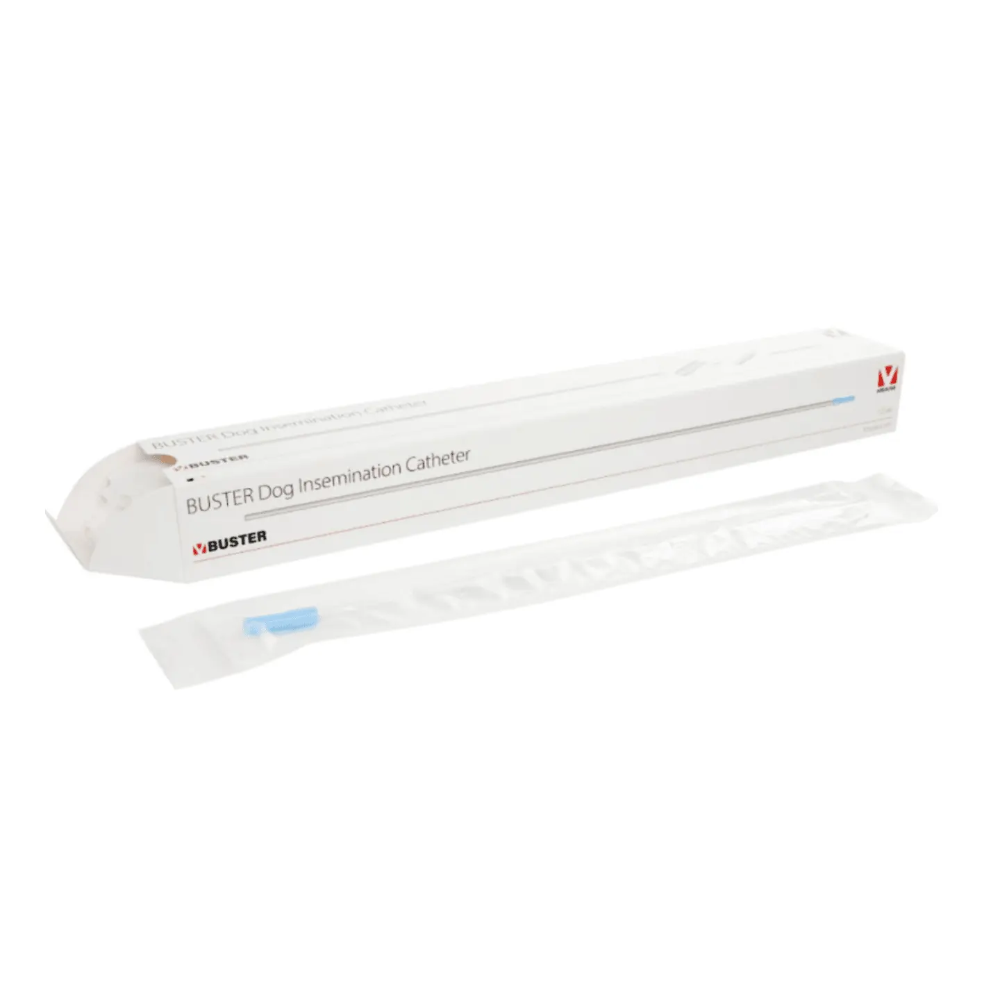 1 unidad Catéter de Inseminación Estéril Buster 30 cm para Perros