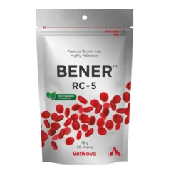 Hierro en chews para perros y gatos Bener RC 5 30 chews 75 g