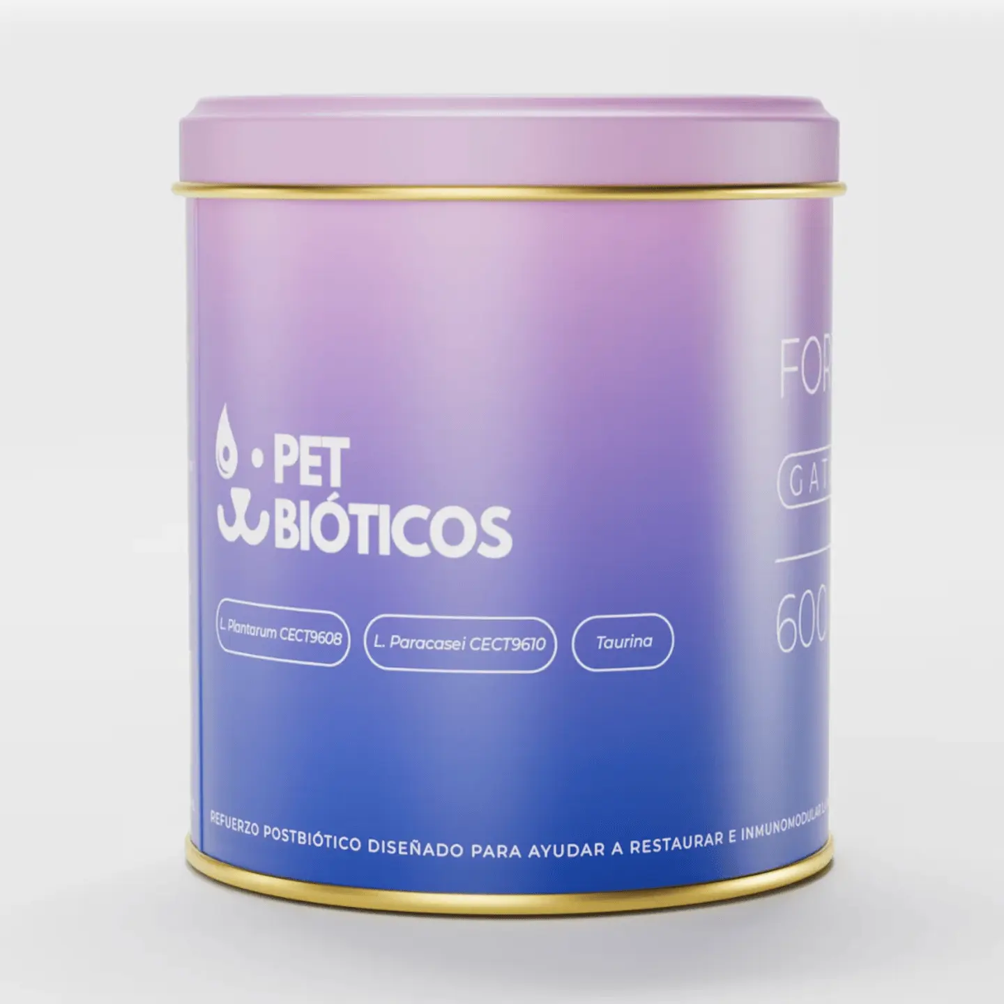 caja Probiótico natural digestivo y refuerzo inmunitario Fortebióticos para gatos 30 ml