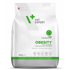 obestiy cat low calorie gatos vetexpert 400 g