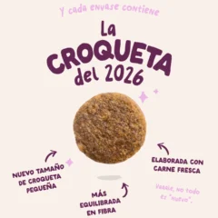 tamaño de la croqueta Pienso Natural Sin Cereales