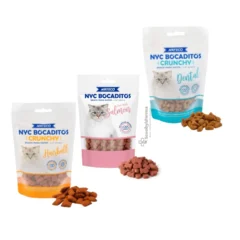 variedades snacks nyc bocaditos de nayeco bocaditos snacks para gatos 60 g