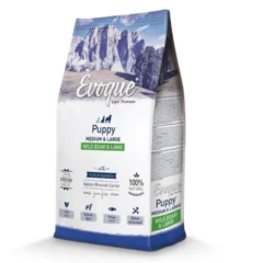 Pienso natural para cachorros de raza mediana grande Evoque puppy cordero jabalí perros medianos grandes