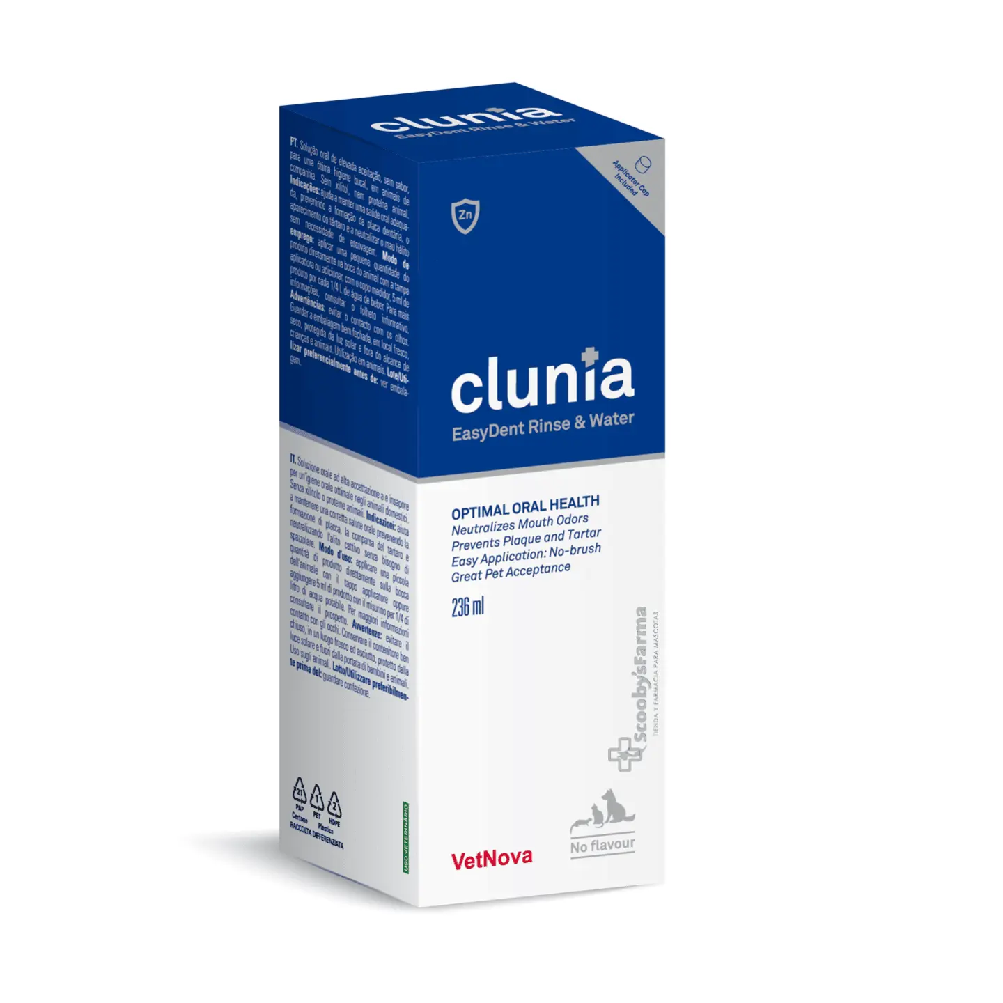 Salud dental para animales de compañía CLUNIA Easy Dent Rinse &Water