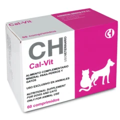 calcio para perros y gatos CALVIT 60 comprimidos