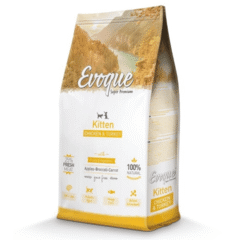 pienso completo para gatito Evoque kitten pollo pato