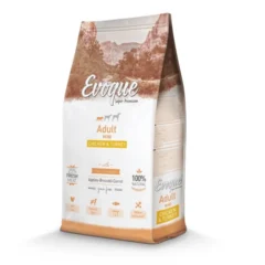 pienso para perros adultos de raza mini evoque mini pollo pavo