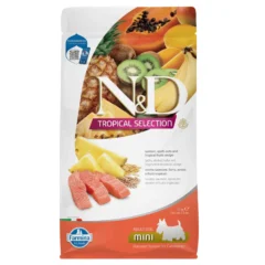 pienso para perros de razas pequeñas ND Tropical salmón perros mini