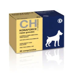 vitamina K3 para perros konaforce razas grandes 60 comprimidos