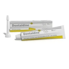gel con clorhexidina para encías de perros y gatos Dentaldine gel para encías antisarro perros y gatos 30 ml