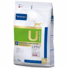pienso para gatos con cristales de struvita y oxalate Virbac HPM feline urology dissolution prevention U2 7kg