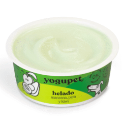 aspecto Yogupet Helado de manzana, pera y kiwi para perros y gatos
