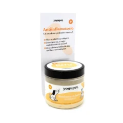 características yogupet Kéfir Liofilizado de huevo y colágeno antiinflamatorio para perros y gatos 40 ml