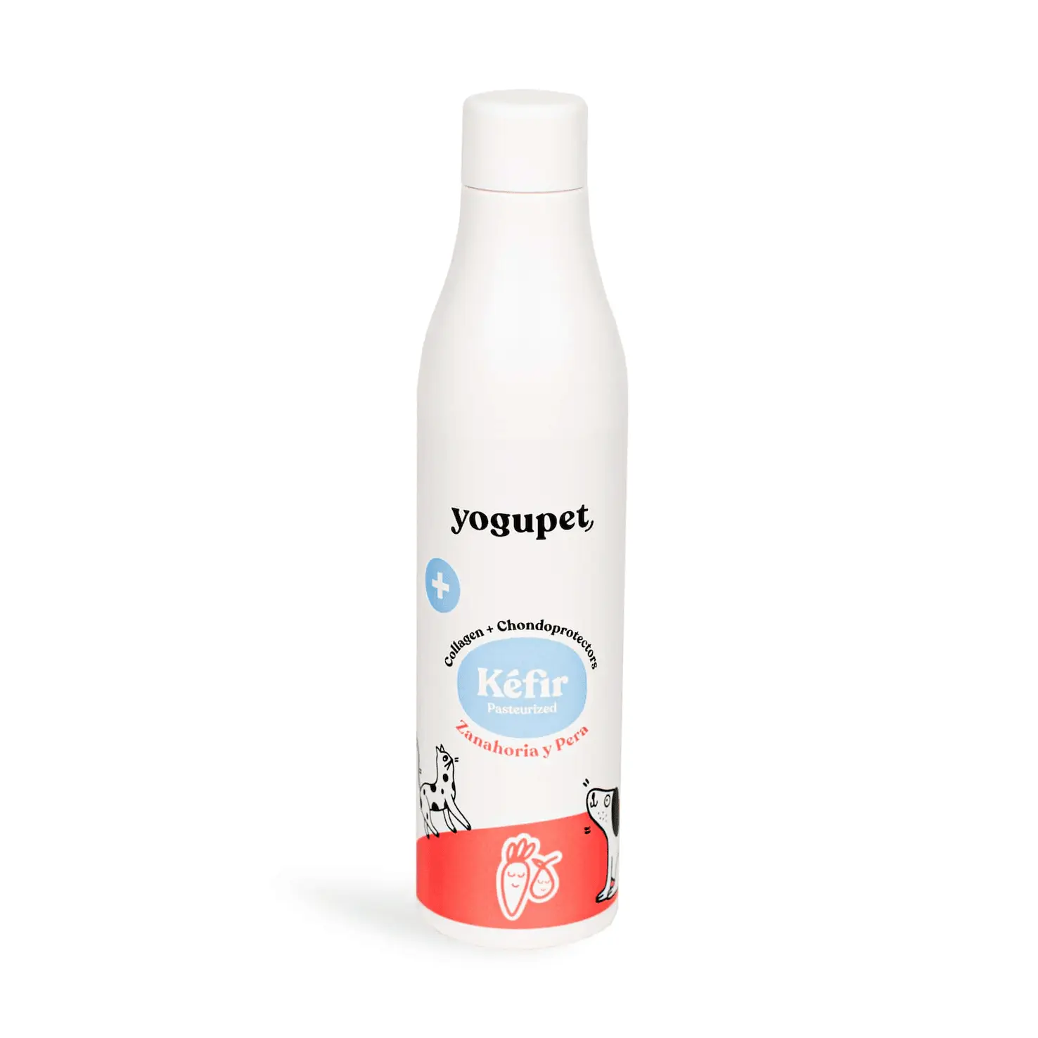 yogupet Kéfir antiinflamatorio zanahoria y pera para perros y gatos 200 ml