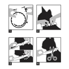 como colocar collar antiparasitario para gatos prevexto gatos