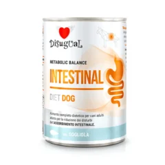 Disugual Diet Dog Intestinal Lenguado lata para perros 400 g
