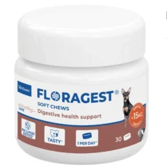 Floragest soft chews S para perros de hasta 15 kg